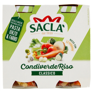Condimento per insalata di riso saclà 290gr x2.