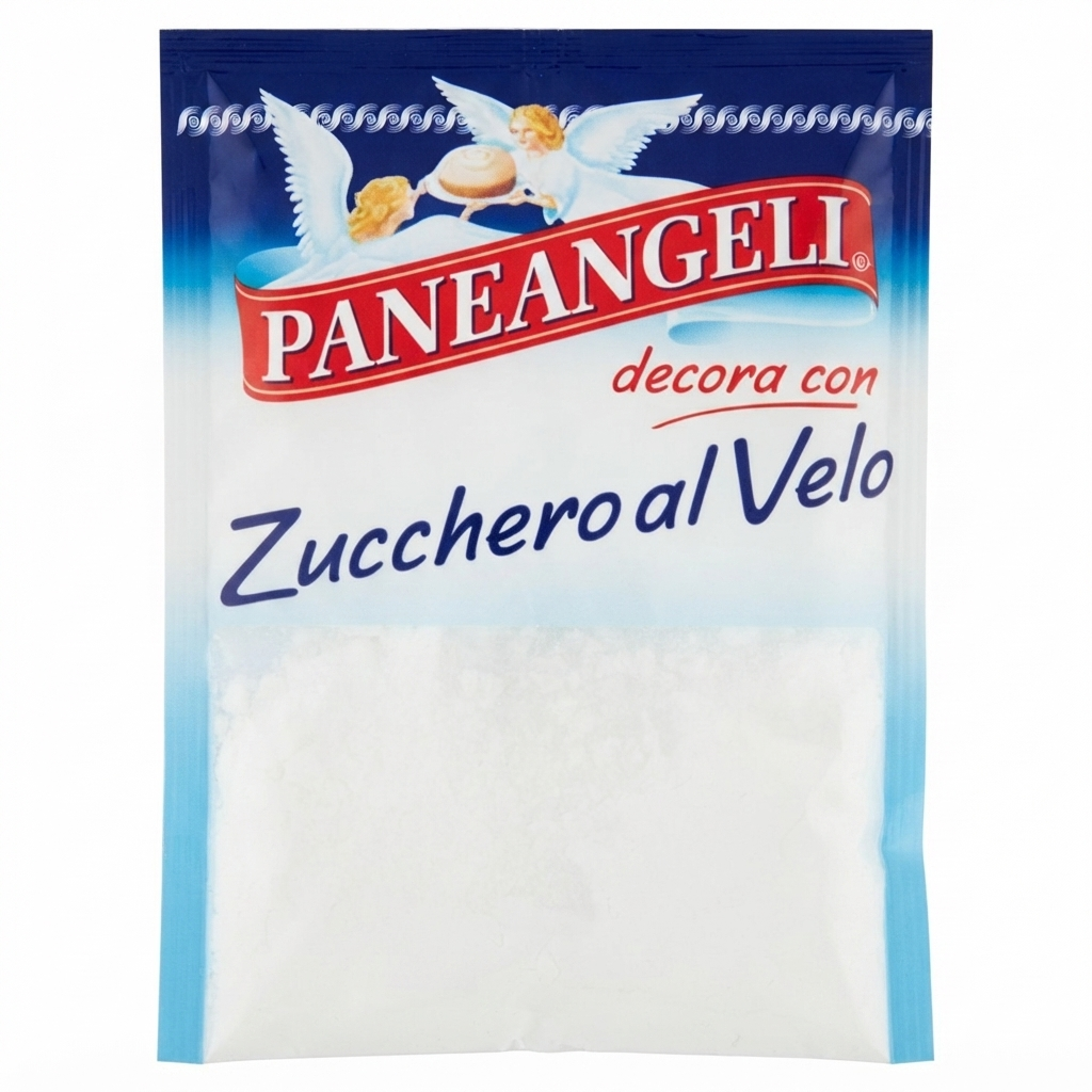 paneangeli, zuccheroavelo, pasticceria, dolci, decorazione, spesaonline, 125 GR, PANEANGELI 125 GR, bonta, gusto dolce, qualita, dispensa, piacere, ricette, prodotti paneangeli, 125gr, impalpabile, eleganza, dessert paneangeli zucchero a velo paneangeli 125 gr. - foto 1