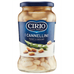 Fagioli cannellini in vetro  370 gr.