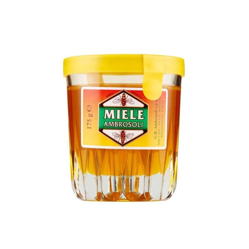 ambrosoli miele millefiori classico in bicchiere di vetro ambrosoli 175 gr. - foto 1