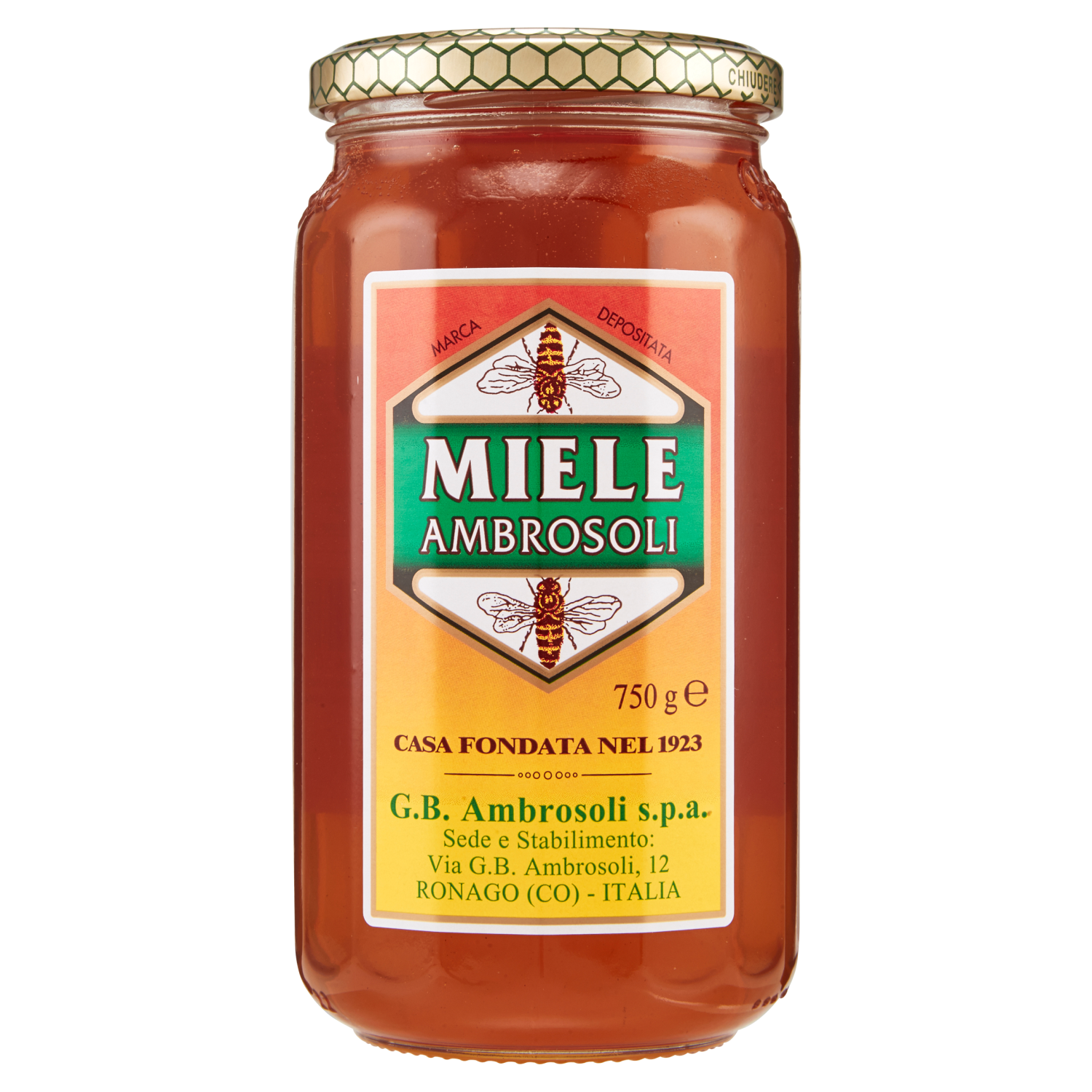 ambrosoli, miele, millefiori, naturalfood, dolcificante, colazione, api, madeinitaly, benessere, AMBROSOLI 750 GR ambrosoli miele millefiori ambrosoli 750 gr - foto 1