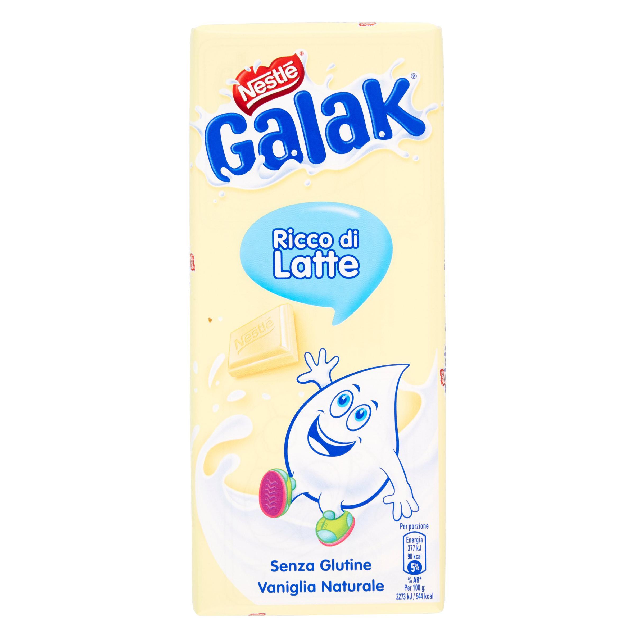 galak tavoletta di cioccolato bianco nestle galak 100g - foto 1