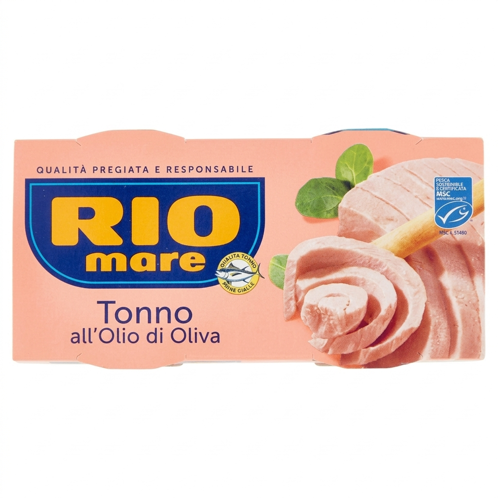 riomare, tonno, tonnoallolio, pesce, alimentazione, proteico, spesaonline, 2 X 160 GR, RIO MARE 160 GR, bonta, gusto equilibrato, qualita, dispensa, tonno in scatola, piacere, secondo piatto, ricette, tonno 160g, cucina sana, versatilita rio mare tonno all'olio di oliva rio mare 2x160 gr. - foto 1
