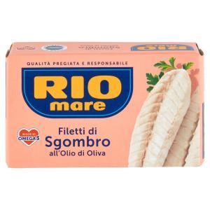 Filetti di sgombro in olio di oliva  125 gr.
