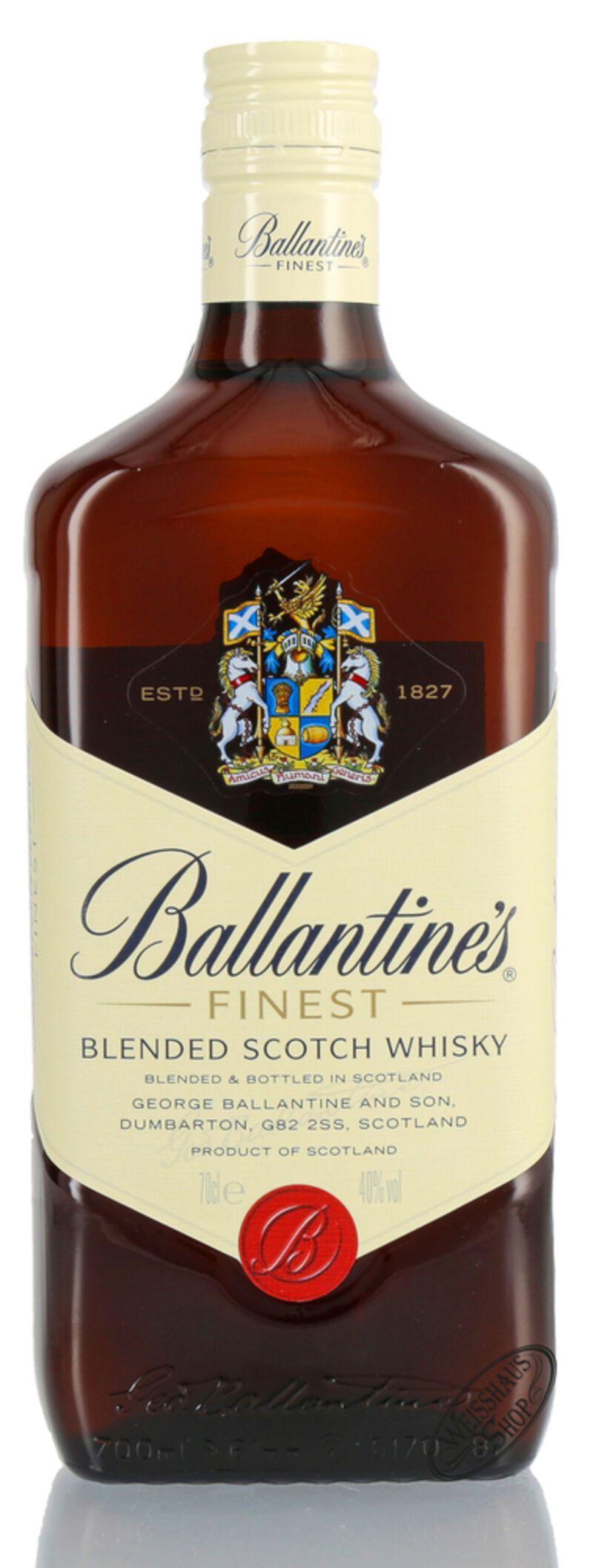 ballantine whisky blended scotch ballantines finest 750ml - foto 1 ballantine whisky blended scotch ballantines finest 750ml - foto 1