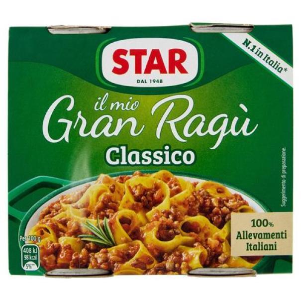 Il Mio Gran Ragu Classico Star 2 x 180 g Il Mio Gran Ragu Classico Star 2 x 180 g