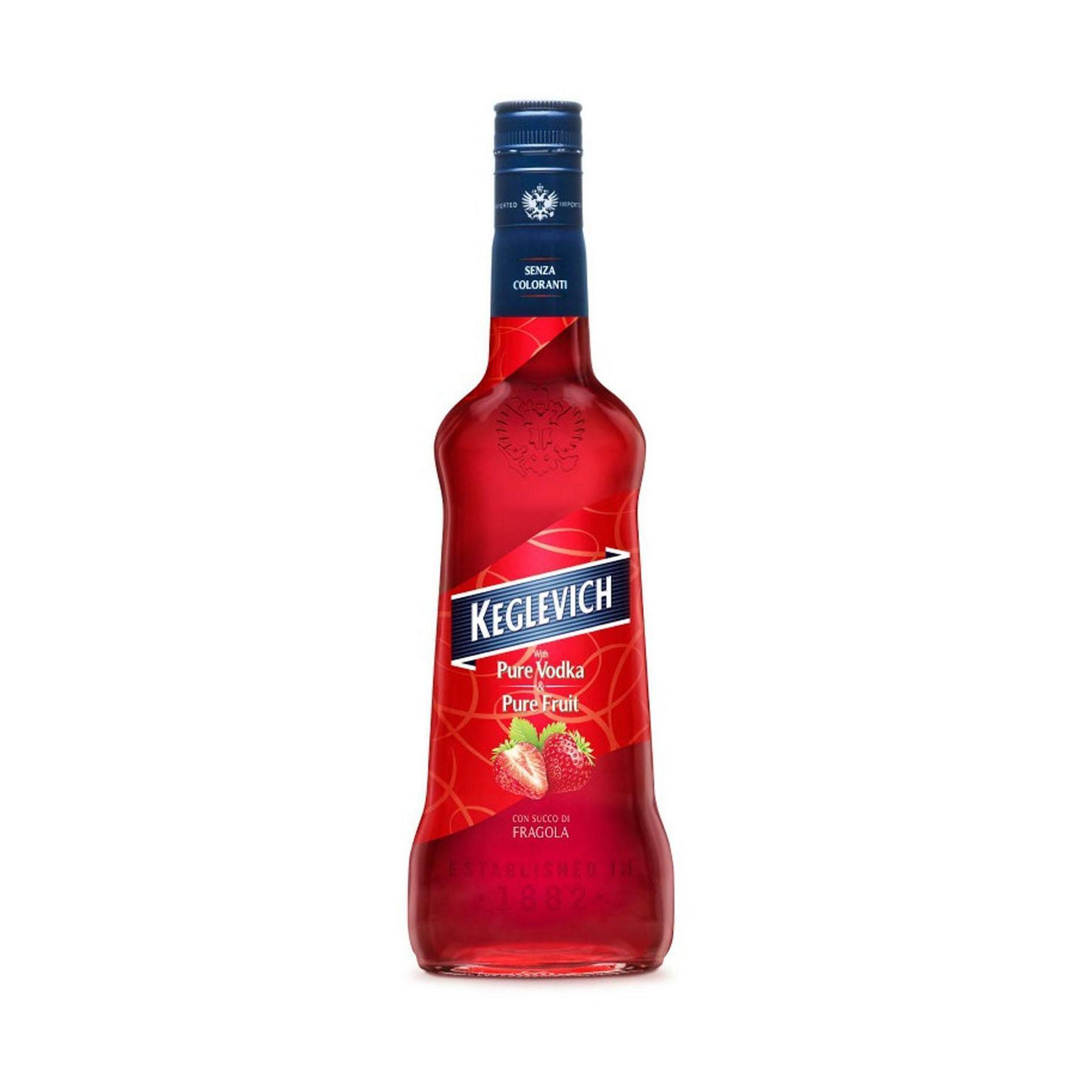 keglevich liquore vodka fragola keglevich 700 ml - foto 1 keglevich liquore vodka fragola keglevich 700 ml - foto 1