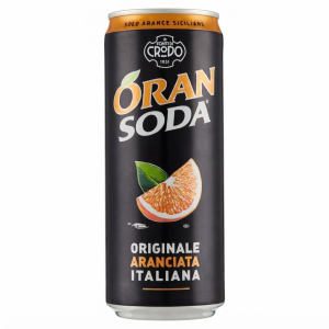 Bibita analcolica oransoda lattina 330 ml.