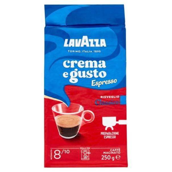 caffe-macinato-crema-e-gusto-espresso-lavazza-250-gr