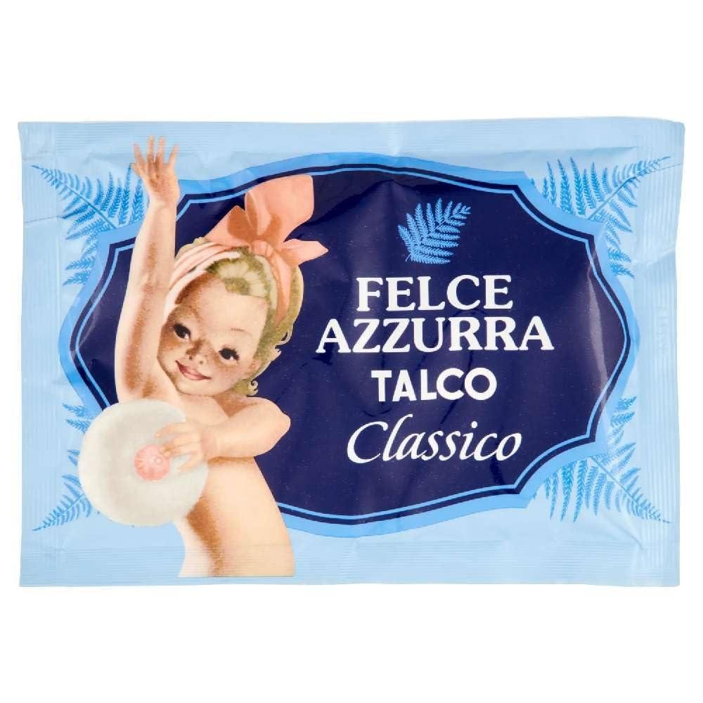felceazzurra, talco, talcoclassico, igienepersonale, curadelcorpo, spesaonline, 100 GR, FELCE AZZURRA 100 GR, bonta, profumo inconfondibile, qualita, dispensa, piacere, fragranza, prodotti felce azzurra, 100gr, benessere, 100 GR felce azzurra talco classico busta 100 gr felce azzurra - foto 1