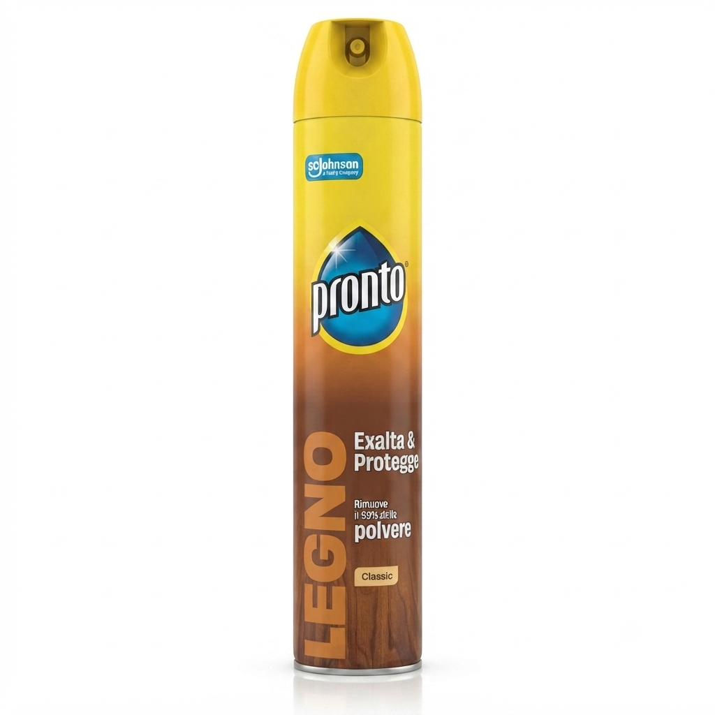 pronto, sprayantipolvere, antipolvere, puliziamobili, curailluxo, detersivo, spesaonline, 300 GR, PRONTO 300 GR, bonta, lucentezza protettiva, qualita, dispensa, piacere, fragranza, prodotti pronto, 300gr, benessere, 300 GR pronto sprays antipolvere classico 5in1 pronto 300 ml - foto 1
