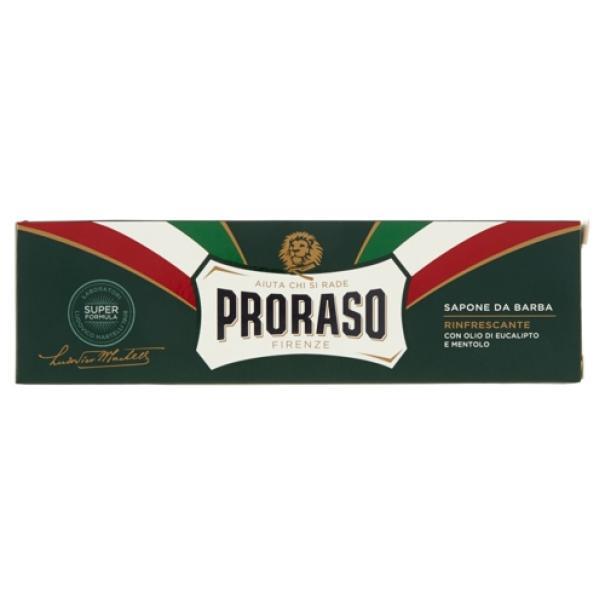 proraso sapone da barba in tubo rinfrescante eucalipto e mentolo proraso 150ml - foto 1 proraso sapone da barba in tubo rinfrescante eucalipto e mentolo proraso 150ml - foto 1
