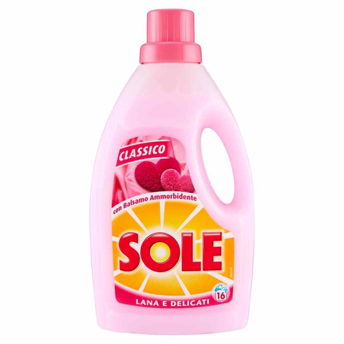 sole, solerilanciad, lanaedelicati, detersivoliquido, bucato, cura, spesaonline, 1 LT, SOLE 1 LT, bonta, delicatezza, qualita, benessere, piacere, protezione, prodotti sole, 1lt, tessuti, 1 LT sole detergente liquido sole lana e delicati 1 lt - foto 1