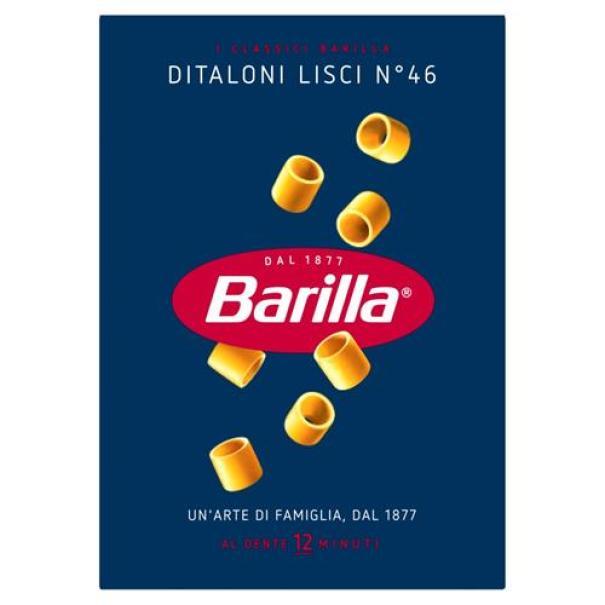 Pasta di Semola Ditaloni Lisci n. 46 Barilla Pasta di Semola Ditaloni Lisci n. 46 Barilla