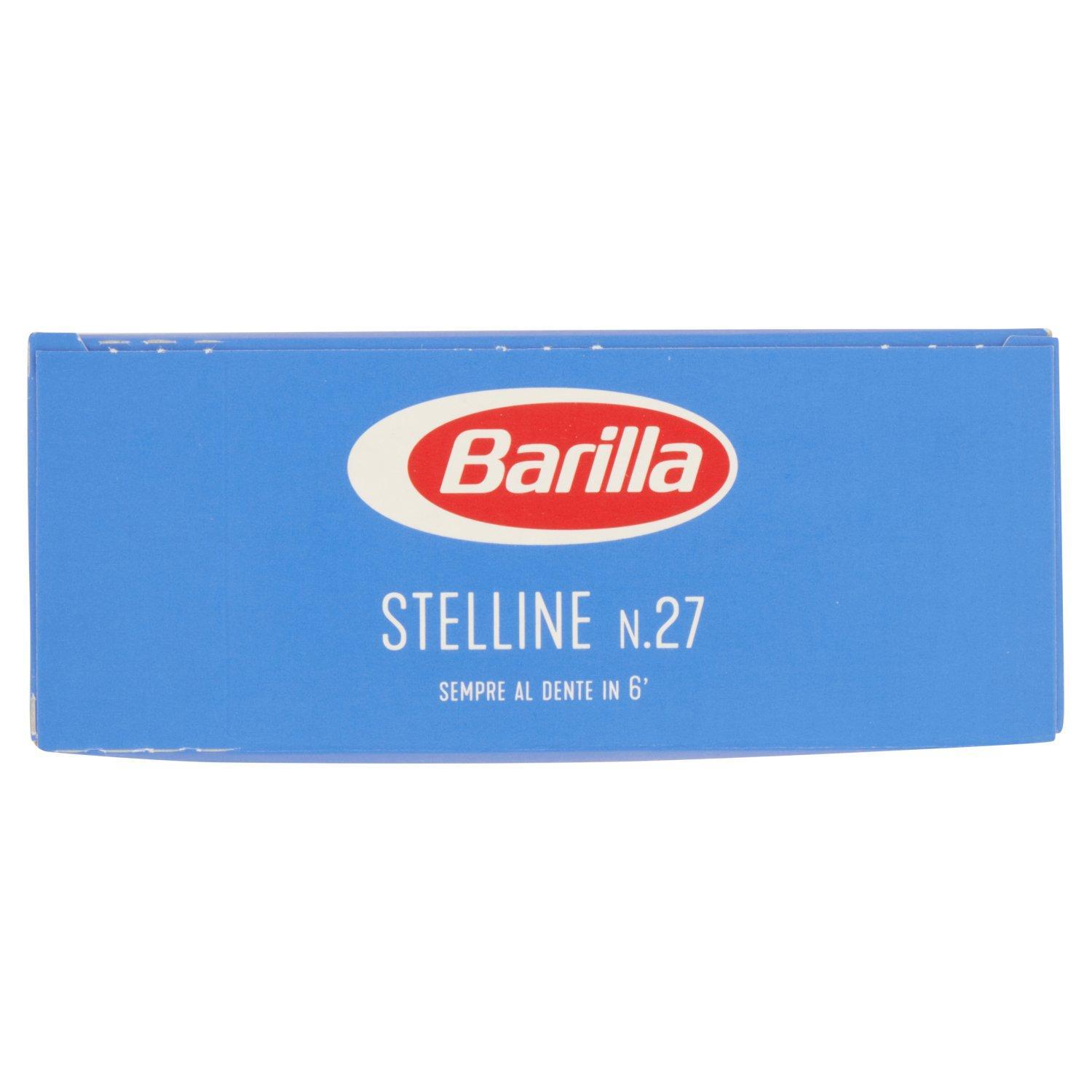 barilla pasta di semola di grano duro stelline numero 27 barilla 500g - foto 5