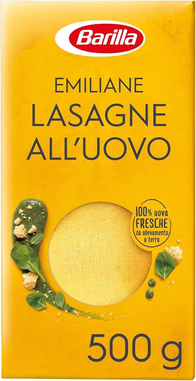 barilla lasagne all'uovo barilla emiliane 500g - foto 1 barilla lasagne all'uovo barilla emiliane 500g - foto 1