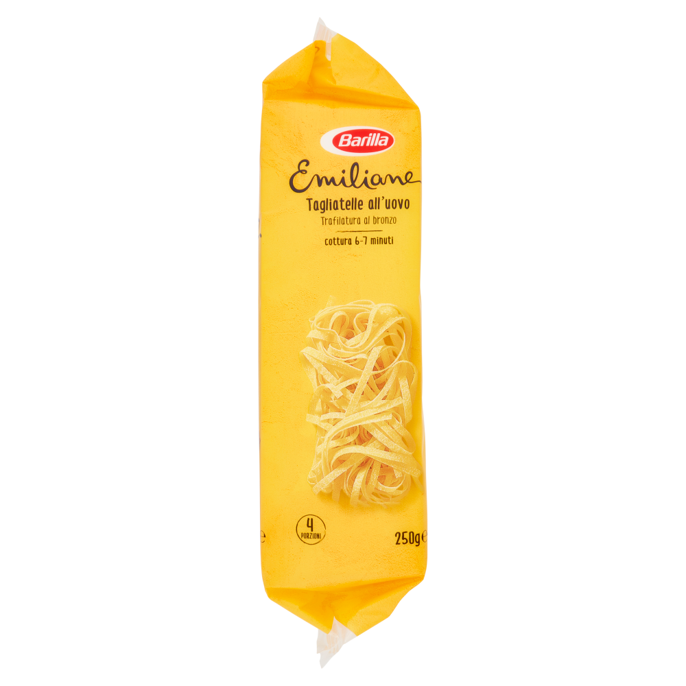 barilla pasta all'uovo emiliane tagliatelle barilla 250g - foto 2 barilla pasta all'uovo emiliane tagliatelle barilla 250g - foto 2