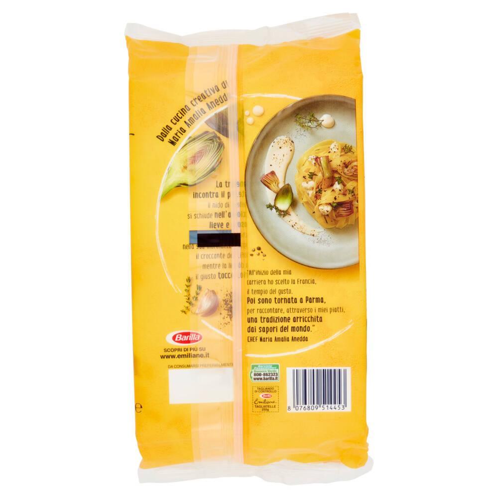 barilla pasta all'uovo emiliane tagliatelle barilla 250g - foto 3 barilla pasta all'uovo emiliane tagliatelle barilla 250g - foto 3