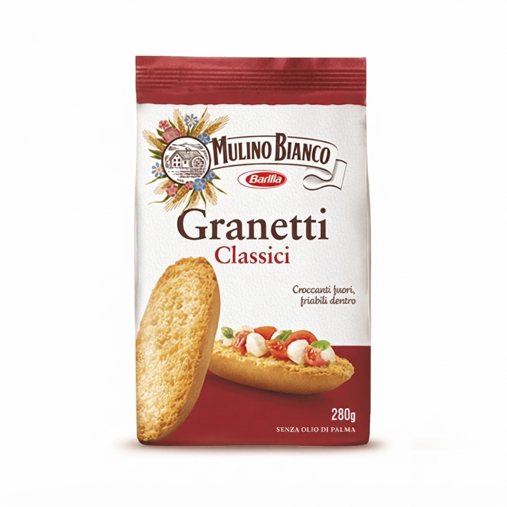 mulinobianco, granetti, granetticlassici, panetostato, fettecroccanti, spesaonline, 280 GR, MULINO BIANCO 280 GR, bonta, gusto fragrante, qualita, dispensa, piacere, fragranza, prodotti mulinobianco, 280gr, benessere, 280 GR mulino bianco granetti classici 280 gr mulino bianco - foto 1