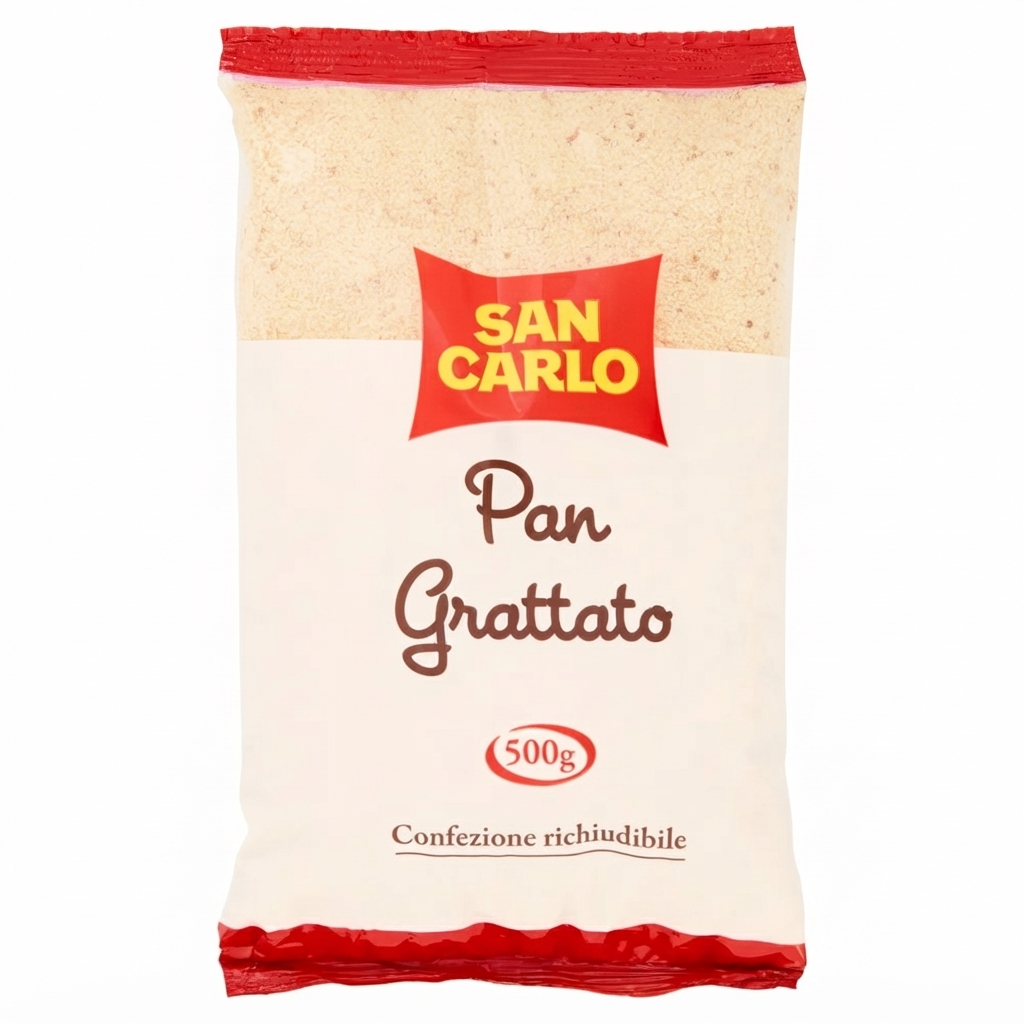sancarlo, pangrattato, cucina, panatura, dispensa, spesaonline, 500 GR, SAN CARLO 500 GR, bonta, croccantezza, qualita, benessere, piacere, naturale, prodotti sancarlo, 500gr, 500 GR san carlo pan grattato san carlo 500 gr - foto 1