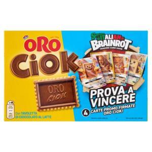 Tavoletta di cioccolato al latte oro ciok oro