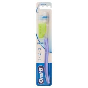 Spazzolino da denti manuale  indicator 40 setole medie