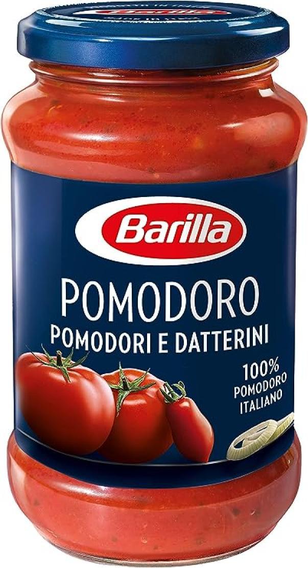 barilla sugo pronto con pomodori e datterini barilla 400g - foto 1