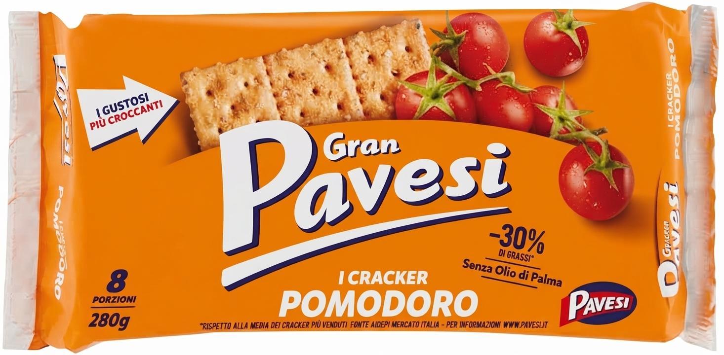 pavesi cracker al pomodoro gran pavesi 280g - foto 1 pavesi cracker al pomodoro gran pavesi 280g - foto 1