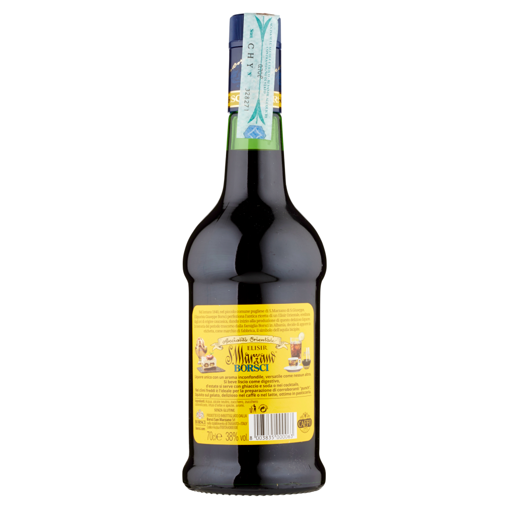 borsci liquore amaro elisir san marzano borsci 70 cl. - foto 2