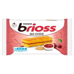 Merendine alla ciliegia e cereali brioss
