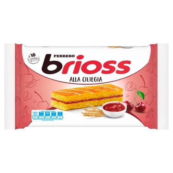 Merendine alla Ciliegia e Cereali Brioss Kinder