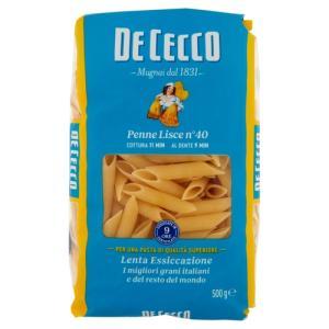 Pasta di semola penne lisce n. 40