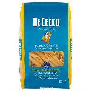 Penne rigate numero 41 pasta di semola di grano duro  500g