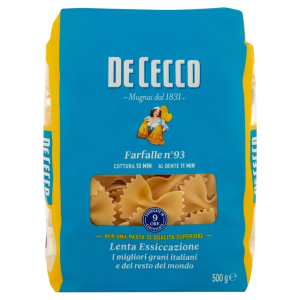 Pasta di semola di grano duro farfalle  500 gr.