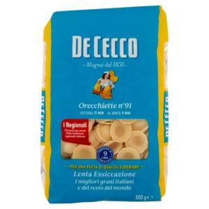 Pasta di semola orecchiette n. 91
