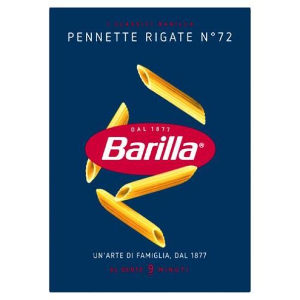 Pasta di Semola Pennette Rigate n. 72 Barilla Pasta di Semola Pennette Rigate n. 72 Barilla