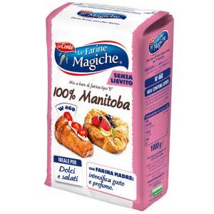 Farina di grano tenero tipo 0 manitoba 100%  1 kg