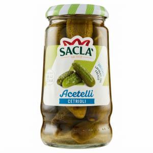 Cetrioli all aceto di vino saclà 200g