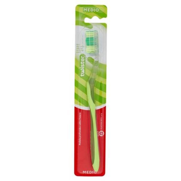 Spazzolino da Denti Sensation Twister White Setole Medie Colgate