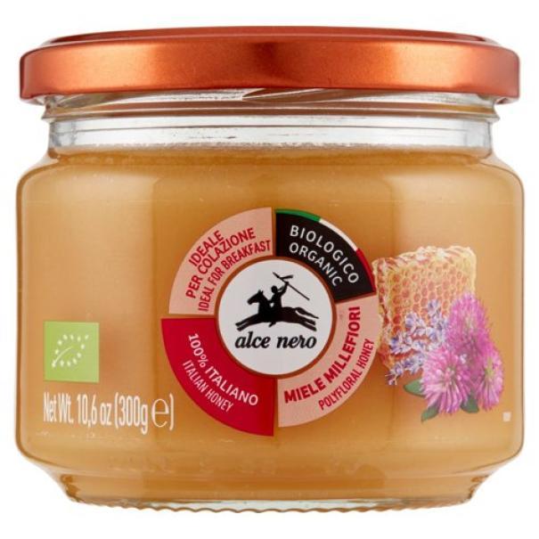 miele-millefiori-alce-nero-bio-300g alce nero miele millefiori alce nero bio 300 gr - foto 1