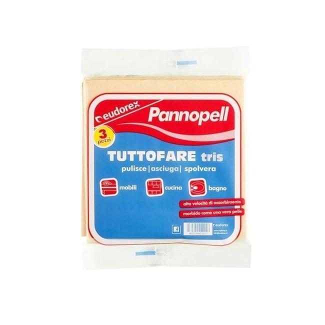 pannopell panno tuttofare giallo pannopell 38x38 cm. x3 pz. - foto 1