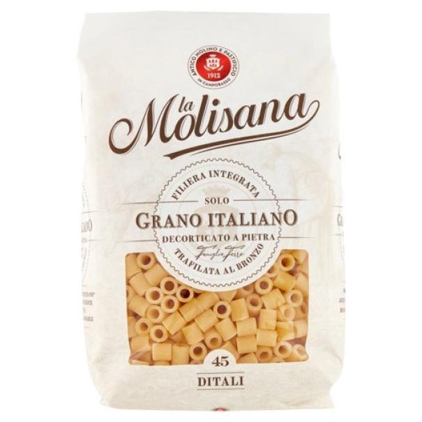 la molisana pasta di semola di grano duro ditali n.45 la molisana 500 gr. - foto 1