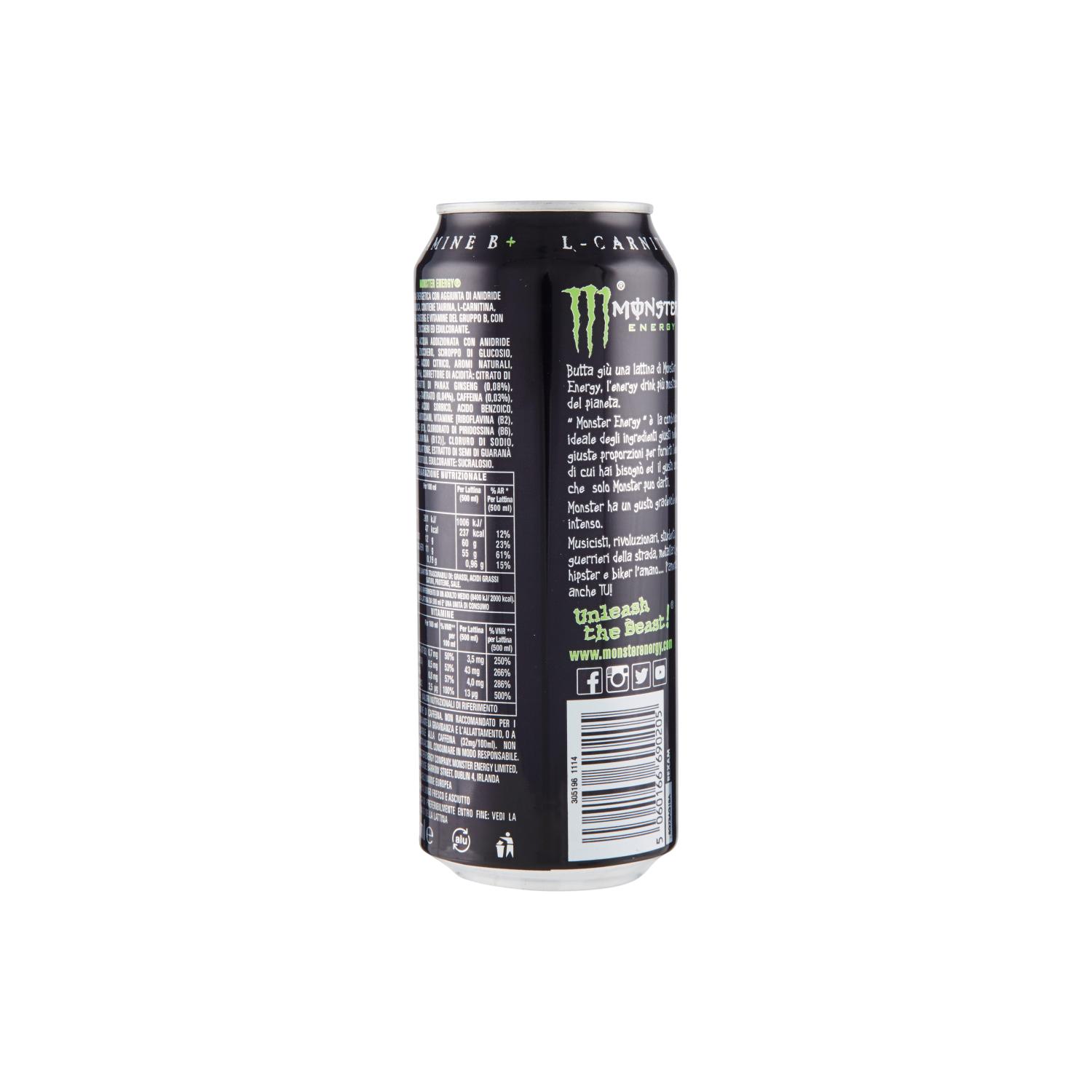 monster energy drink monster energy original 500ml - foto 2 monster energy drink monster energy original 500ml - foto 2