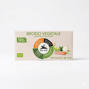 Dado per brodo vegetale biologico  x10 pz. da 100 gr.