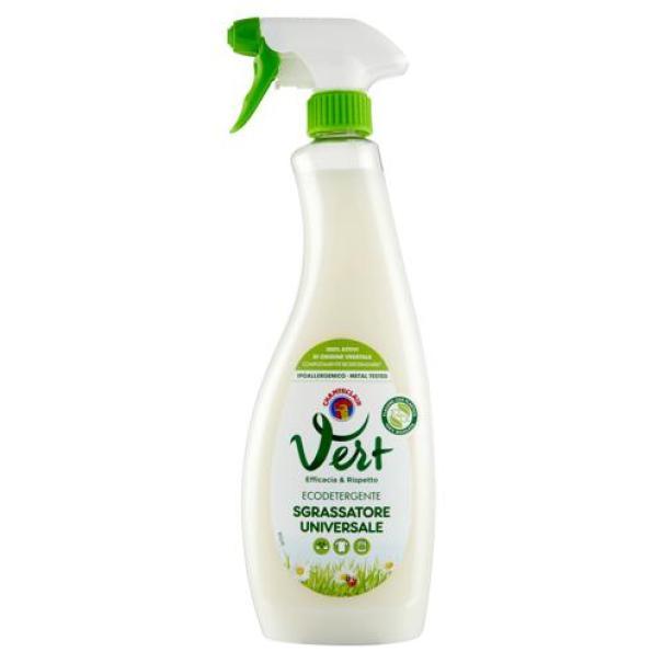 Sgrassatore Universale Vert Ecodetergente agli Oli Essenziali Chanteclair 625 ml