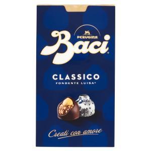 Cioccolatini fondenti ripieni a gianduia scatola  da 200 gr.