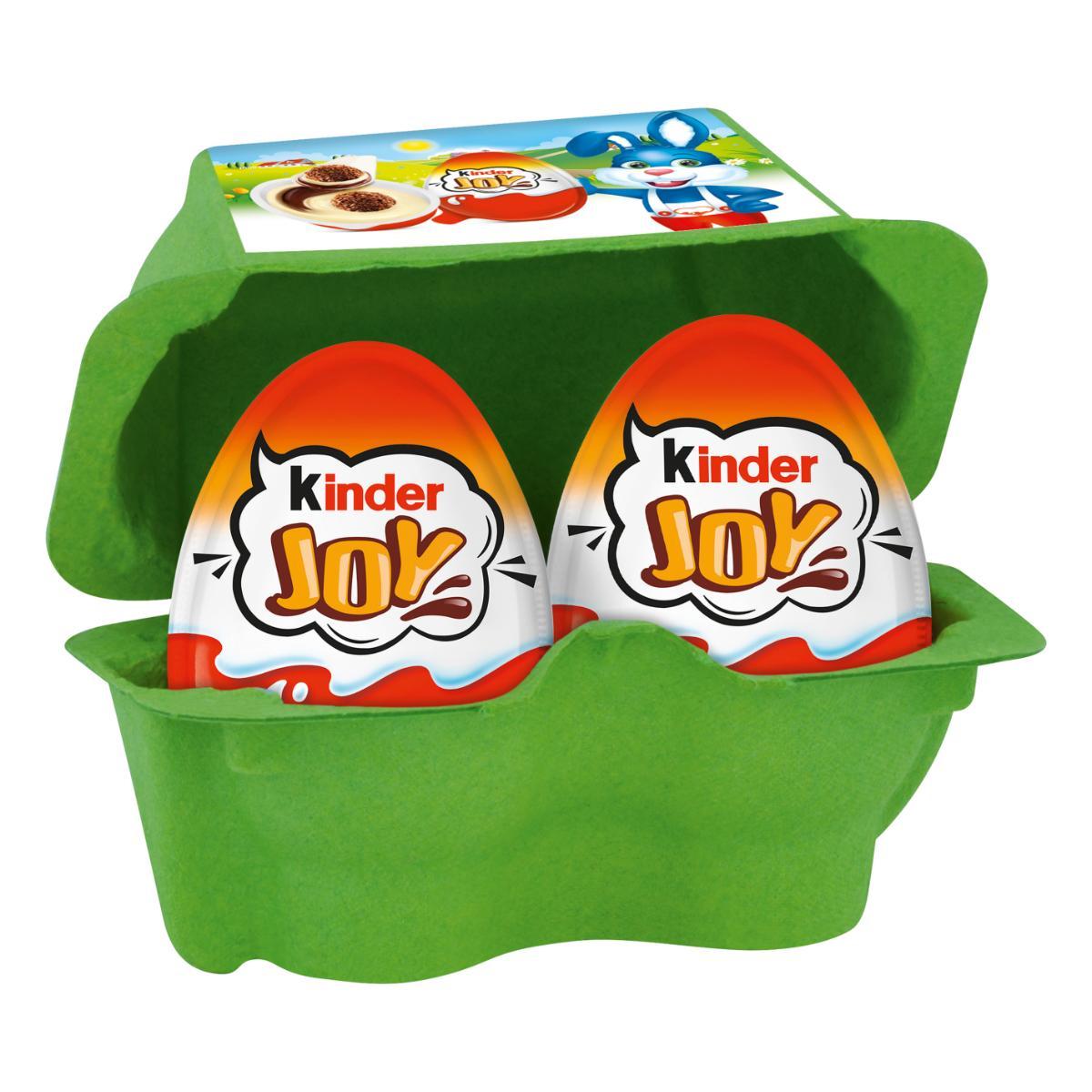 kinder ovetto di cioccolato kinder joy 2 x 20 gr - foto 1