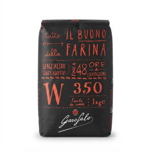 Farina di grano tenero tipo "0" w350  1 kg.
