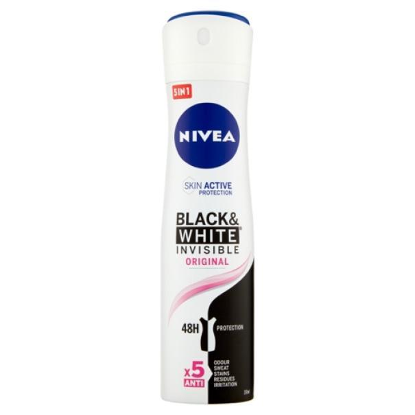 deodorante-spray-donna-invisible-black-and-white-fresh-48h-nivea-150-ml deodorante-spray-donna-invisible-black-and-white-fresh-48h-nivea-150-ml
