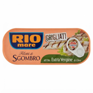 Filetti di sgombro grigliati con olio extra vergine di oliva  120 gr.